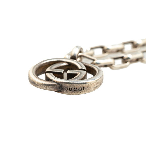 Gucci Interlocking G Necklace SV925 Silver Women's GUCCI - Picture 3 of 5